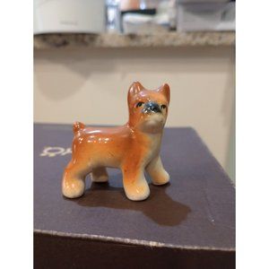 VINTAGE ceramic boxer dog